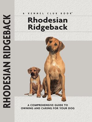 cover image of Rhodesian Ridgeback